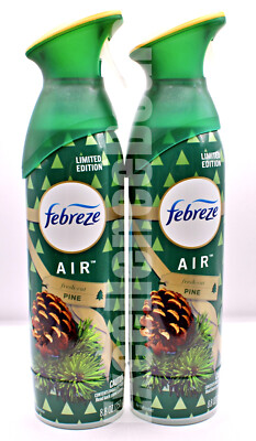 2 Count Febreze Air Limited Edition FRESH-CUT PINE Scent - BUY MORE & SAVE!