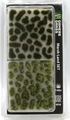 Gamers Grass GGSET-ML Marshland Set (Wild Tufts) 4-6mm Grass Tuft Mix Swamp NIB