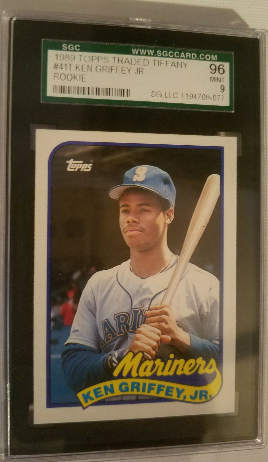 1989 Topps Tiffany Traded #41T Ken Griffey JR. SGC MINT 9 | eBay