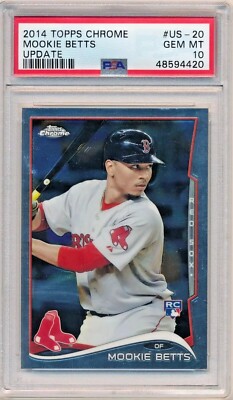 1 Mookie Betts Card Guaranteed + 18 Card Chase Pack MLB Pack Repack!