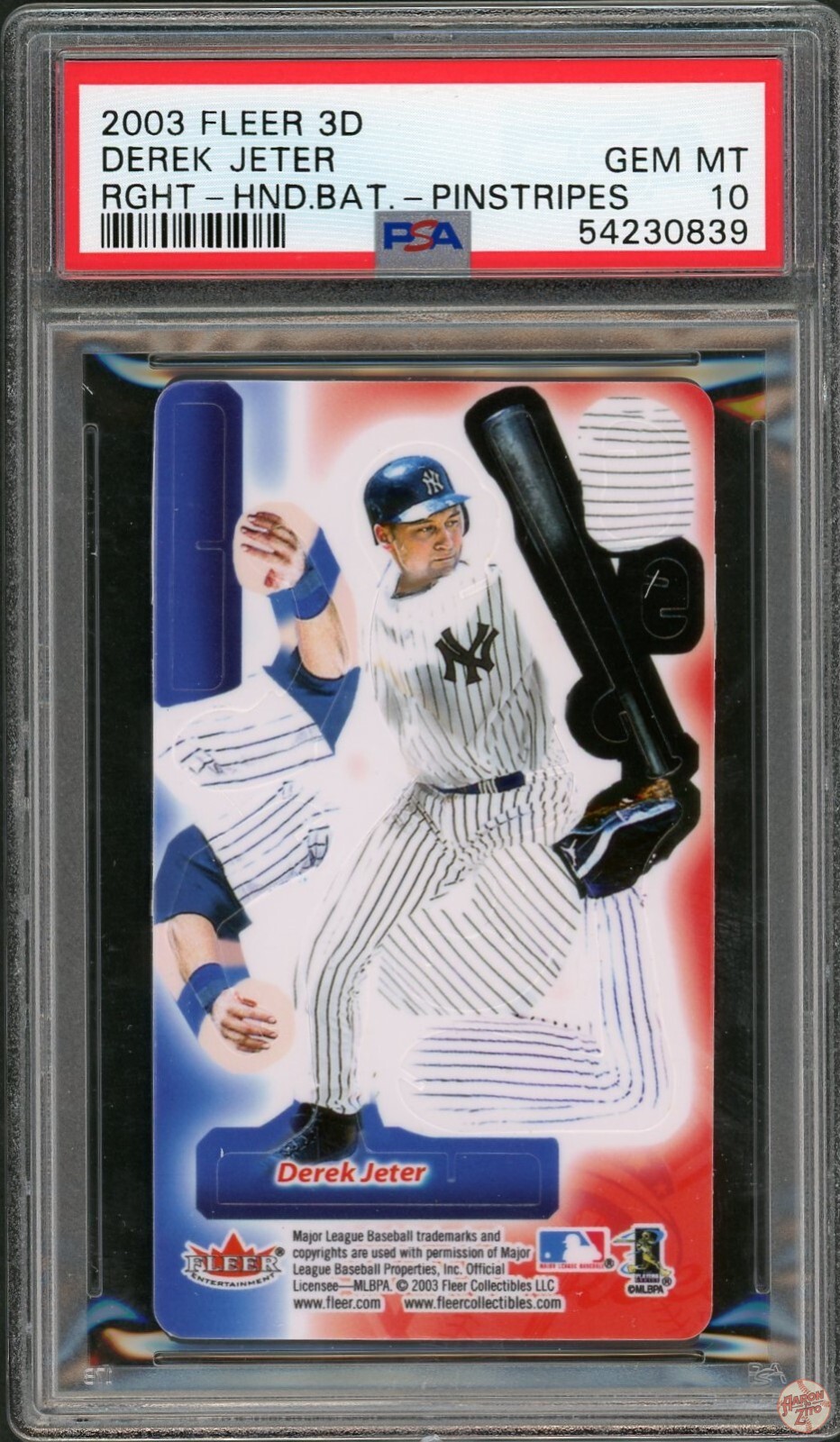 2004 Bowman Chrome DEREK JETER #3 Refractor Graded PSA 9 MINT