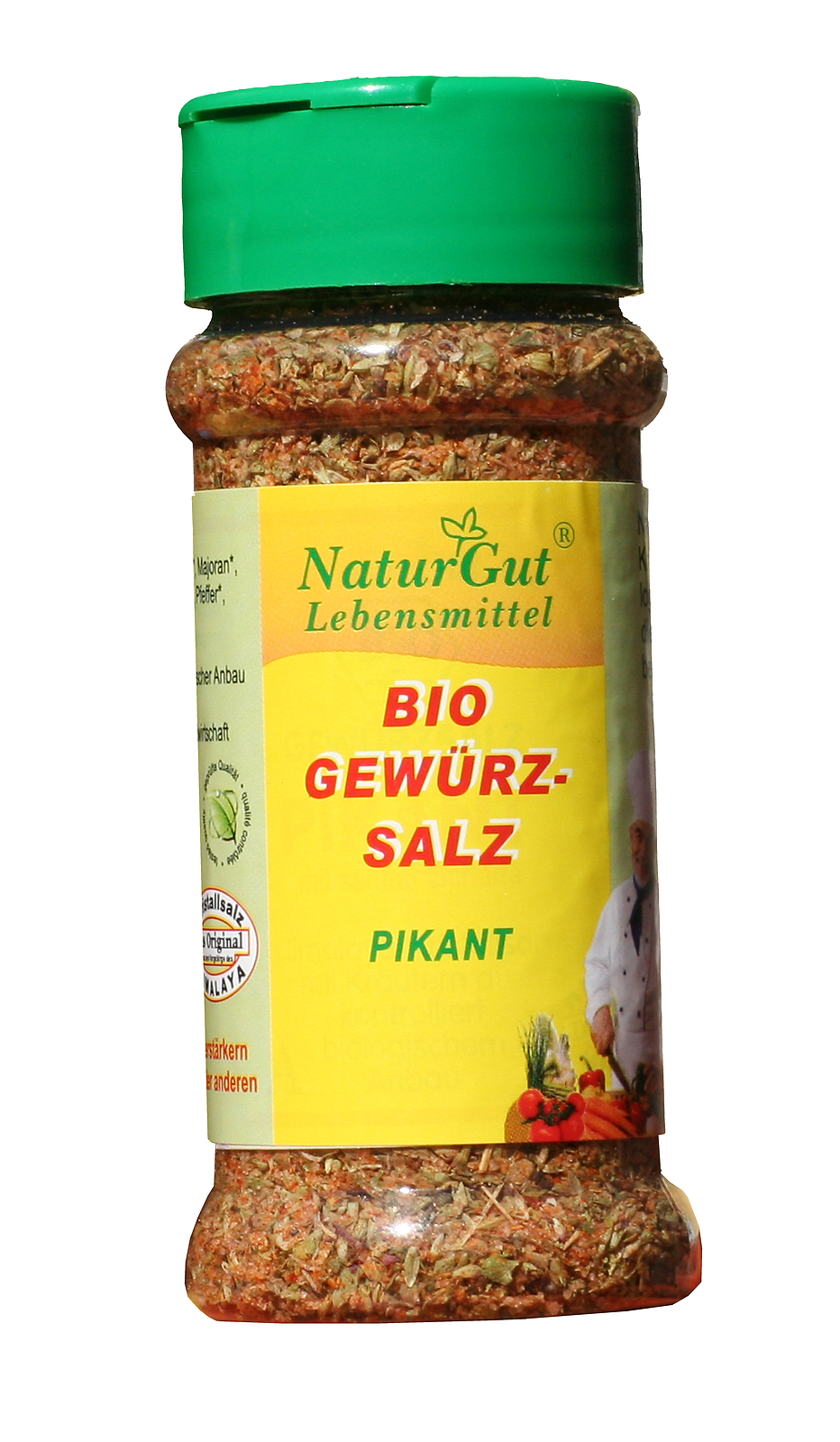 Sel Piquant Bio 80 G avec Sel Cristallin Et