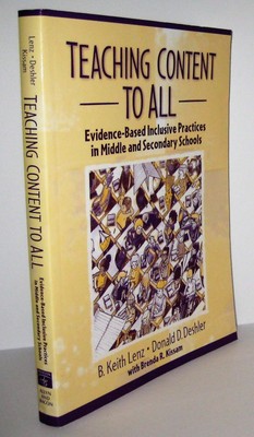 Teaching Content to All: Evidence-Based Inclusive Practices in Middle and Se...
