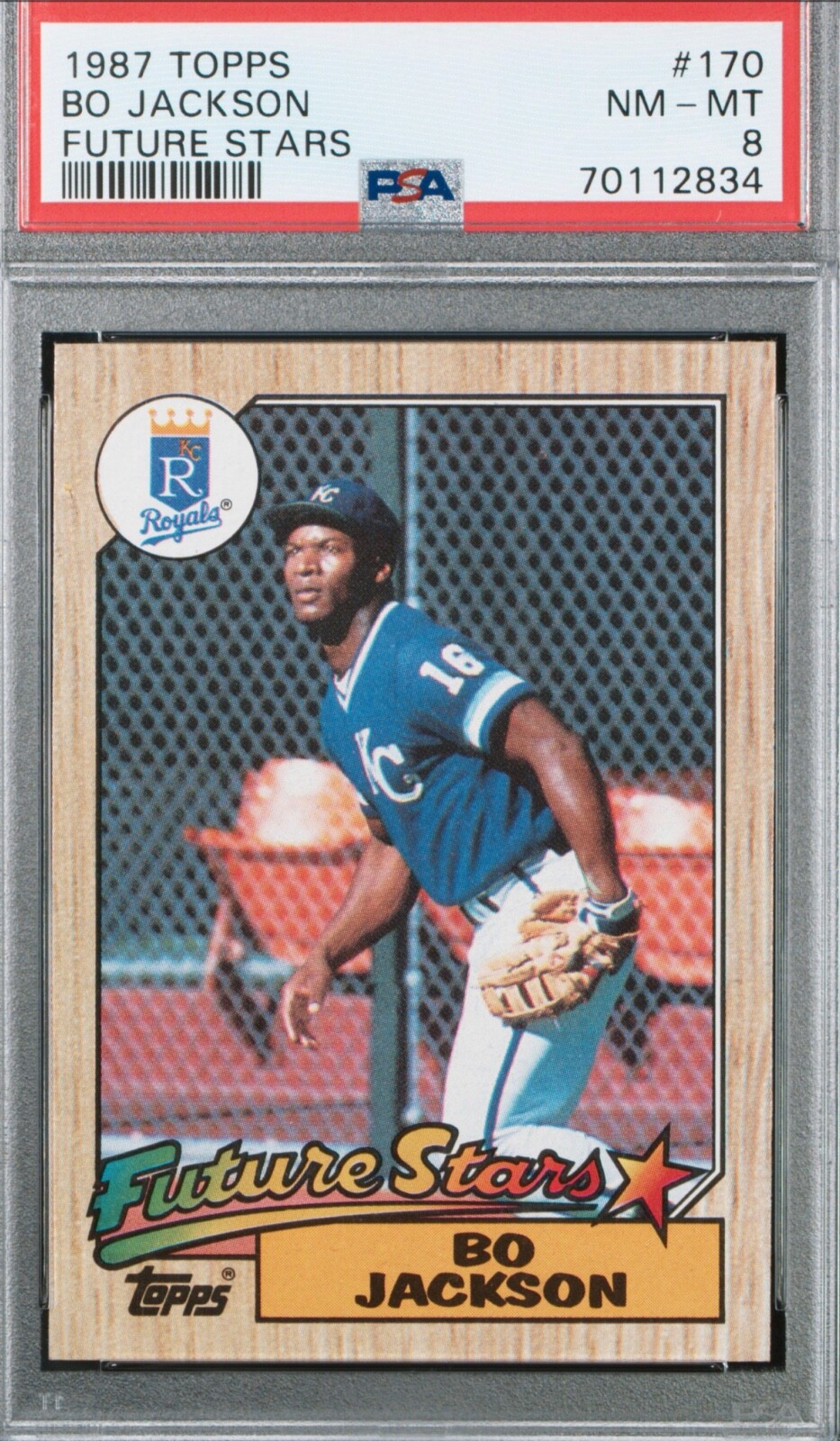 1987 Topps — FUTURE STARS — Bo Jackson — ROOKIE — PSA 8 | eBay