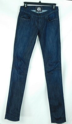 NWOT Rock & Republic Mischa Dark Wash Straight Slim Leg Womens Jeans Size 25/34 
