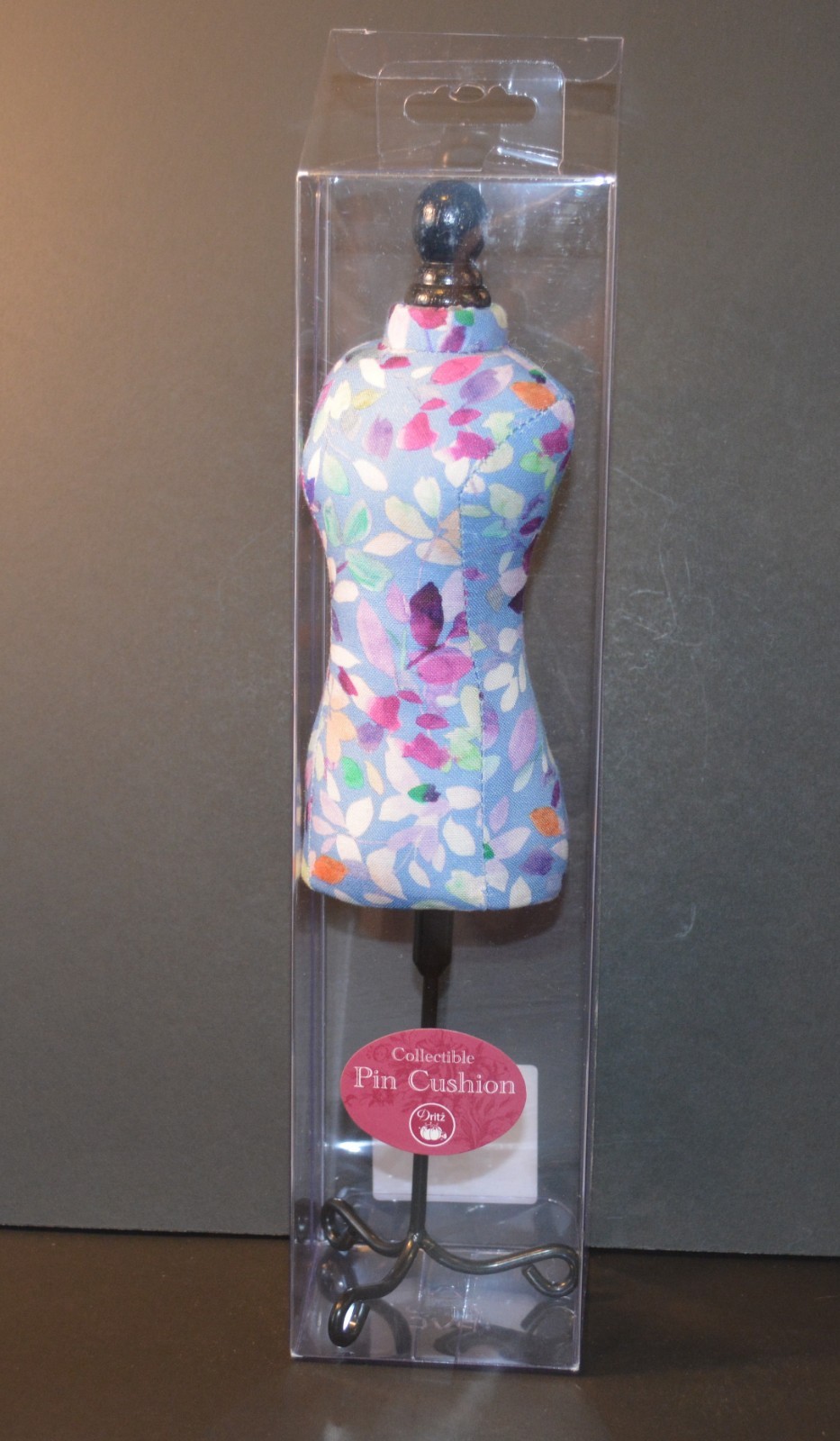 Dritz Dress Form Collectible Pin Cushion, 11 Inches Tall - Sewing Gift