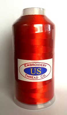 Rayon Embroidery Thread, No. 40, 6000 Yards