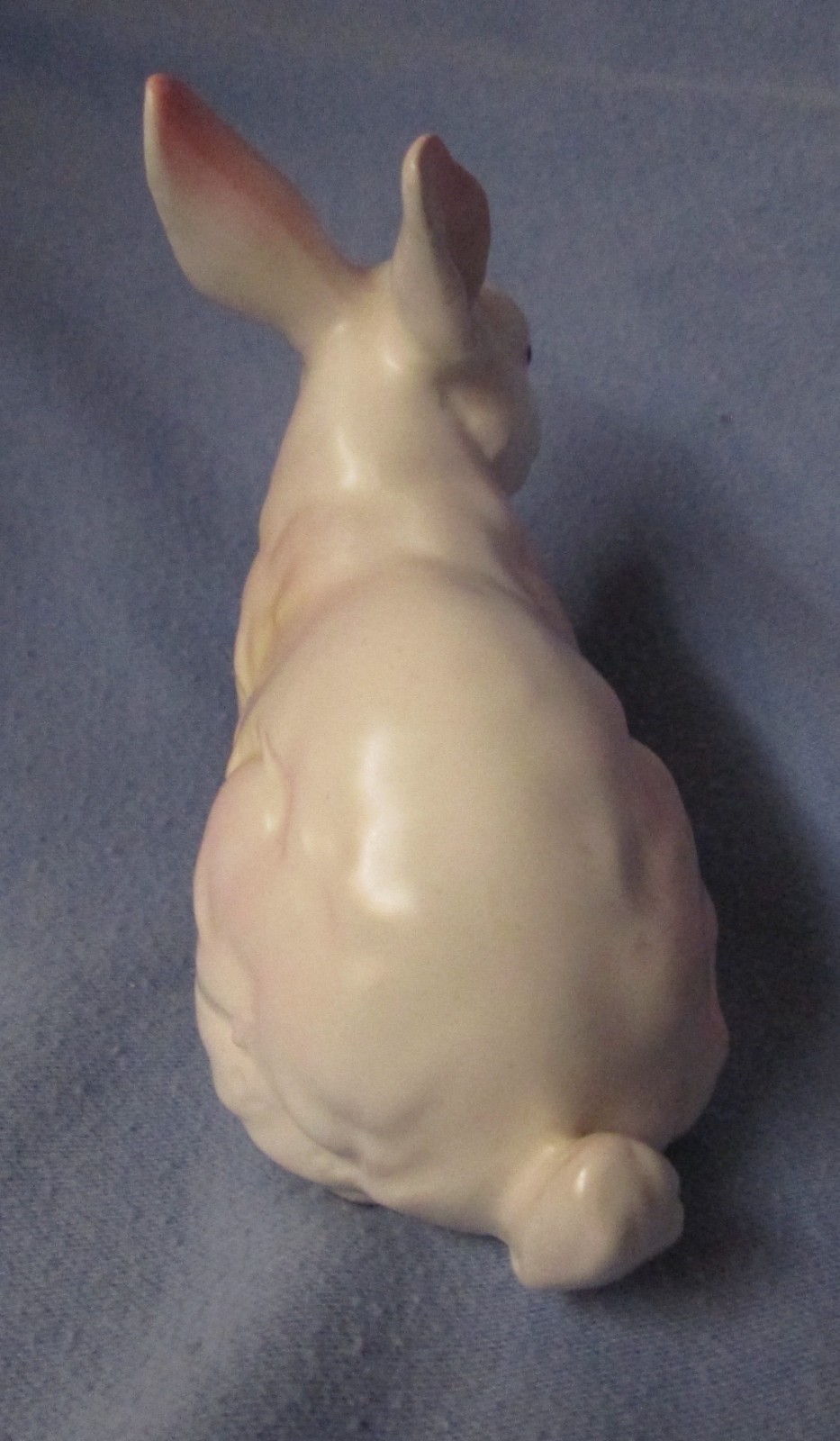 adorable vintage Lefton white bunny rabbit figurine H880  - Easter Spring decor