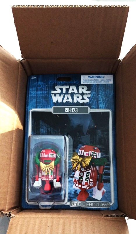2023 Disney Parks Star Wars Droid Factory Holiday Christmas R8-H23 Astromech