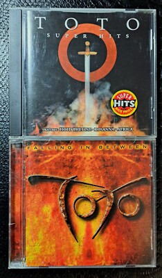 Two by Toto Falling in Between and Super Hits CD