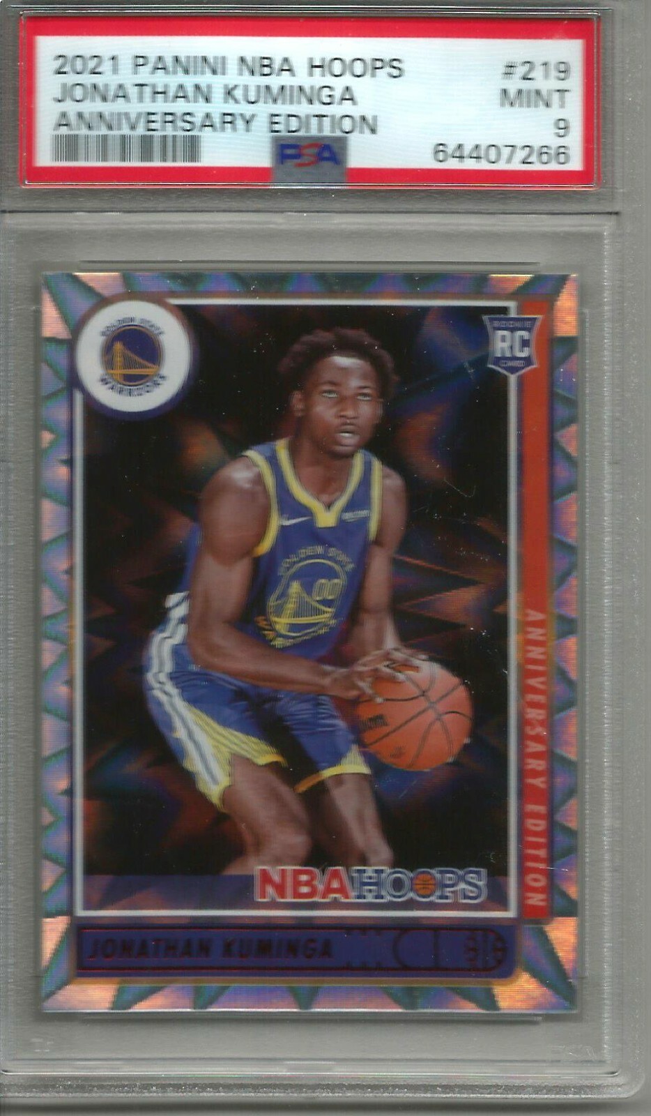 Jonathan Kuminga 21/22 Panini NBA Hoops Anniversary Edition