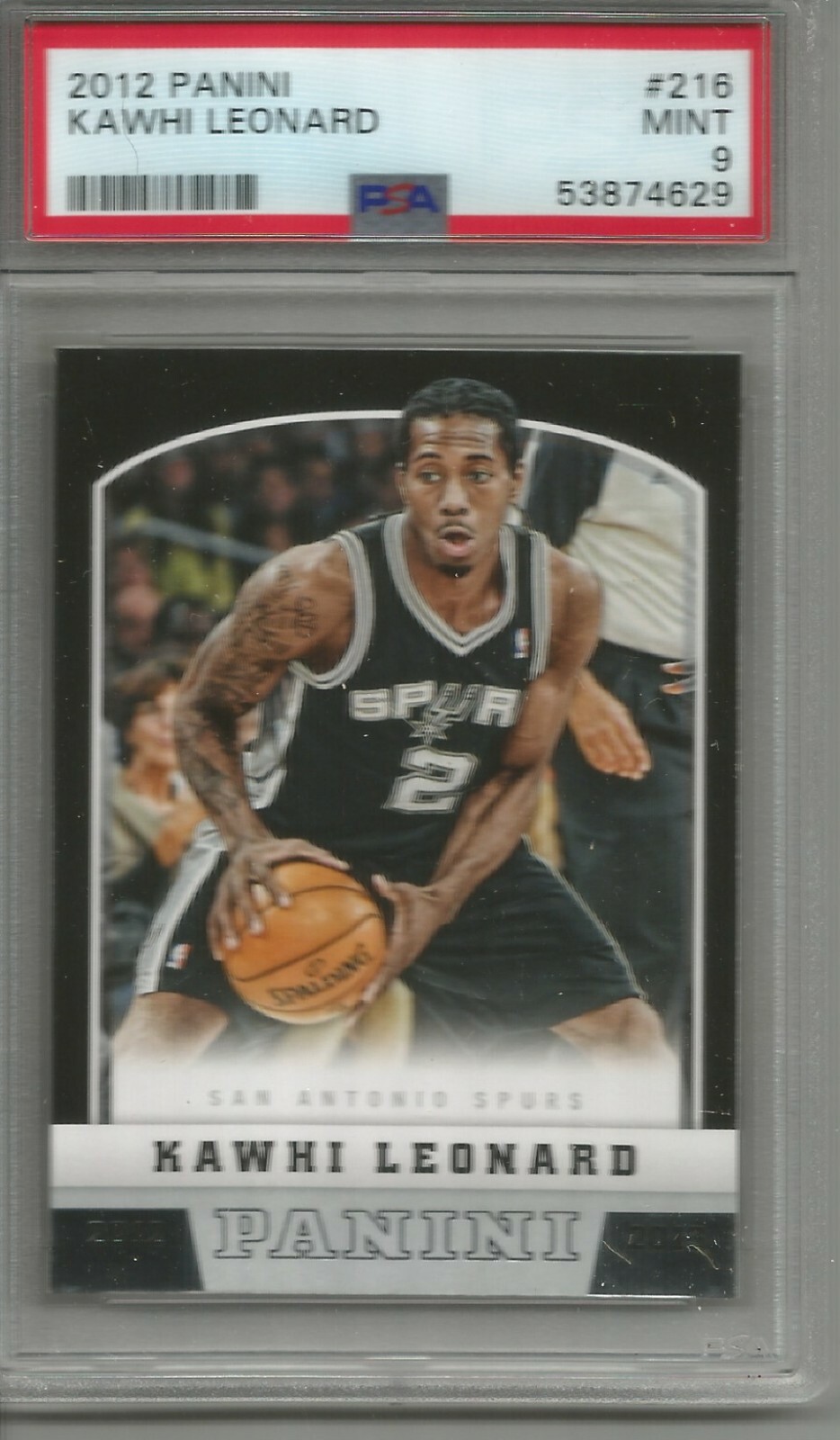 2012-13 Panini カワイ レナード ルーキー 直筆サインカード RC Kawhi Leonard 12/13 Panini Rookie #216 PSA 9 | eBay
