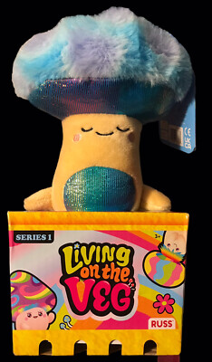 Living On The Veg Series 1 Zeek #2 Fun Guy Plush Russ Kelly Toys