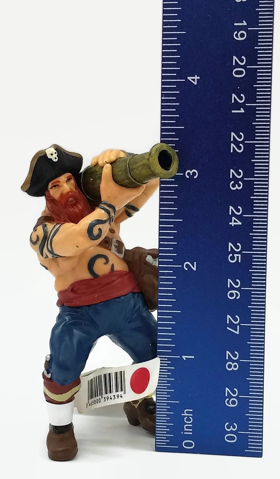 Cannon Pirate Papo PVC Figure Fantasy Adventure Pretend Play Toy 2005 w/ Tags
