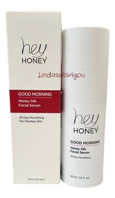 Hey Honey GOOD MORNING Honey Silk Facial Face Serum  30 ml 1 oz Expires 09/2026