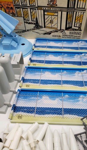 Vintage Marx Atomic Cape Canaveral Missile Base Toy Playset 4521