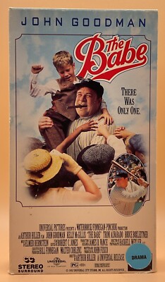 The Babe VHS 1992 John Goodman **Buy 2 Get 1 Free**