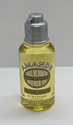 NEW L'Occitane En Provence AMANDE Shower Oil Almond Travel Mini 35ml/1.1oz ATHNT