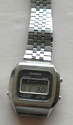 VINTAGE RARE CASIO CASIOTRON S15 WATCH S-15 FULLY WORKING