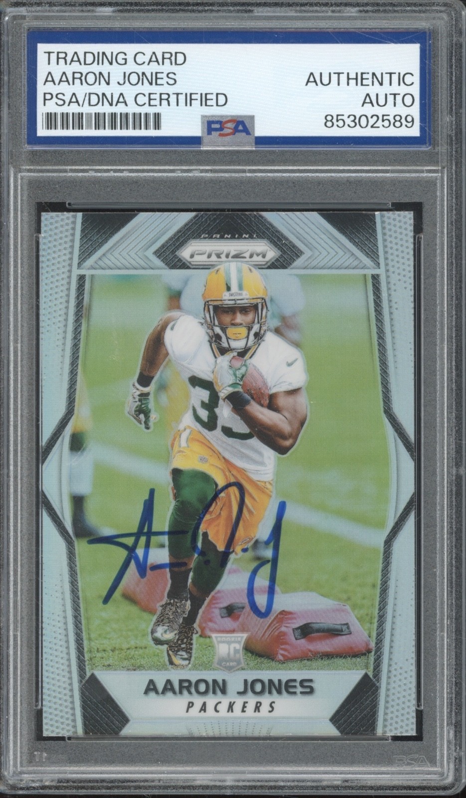 2017 Panini Prizm #288 Aaron Rodgers Autograph RC Rookie PSA DNA Authentic Auto
