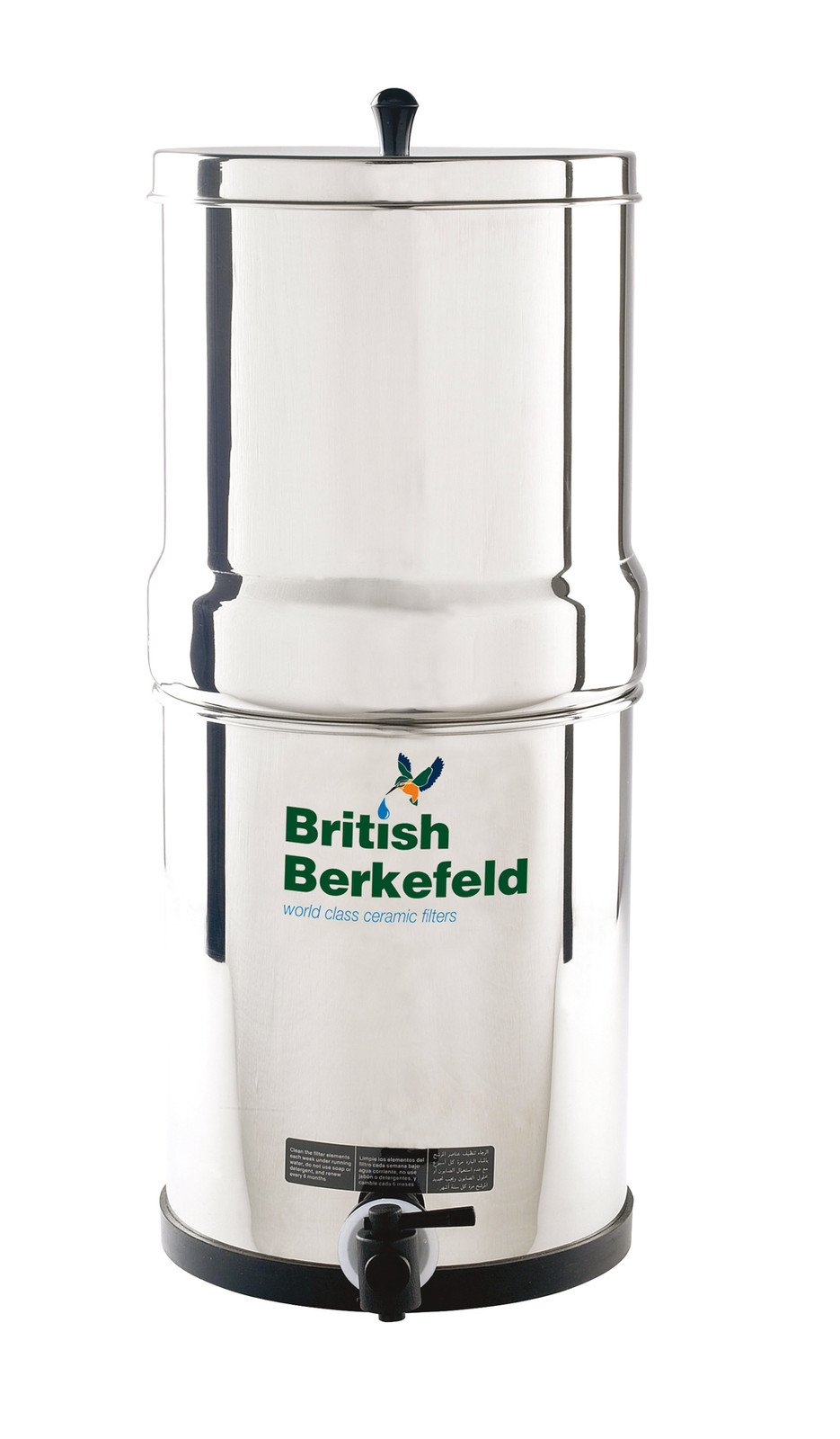 British Berkefeld Gravity Water Filter System Stainless Steel Super Sterasyl eBay