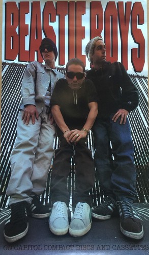 TAZ - 1996 - Beastie Boys Concert Poster S&N W/ Sick Of It TAZ - 1996 - Beastie Boys Concert Poster S&N W/ Sick Of It