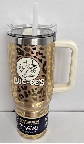 【新品】バッキーズ bucees タンブラー yukon 40oz Bucees Yukon Outfitters Buc-ee's Gold Limited Cheetah 40oz