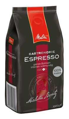Melitta ® Gastronomie Espresso 100% Arabica 1000 g  ganze Bohne Vollautomat 1kg