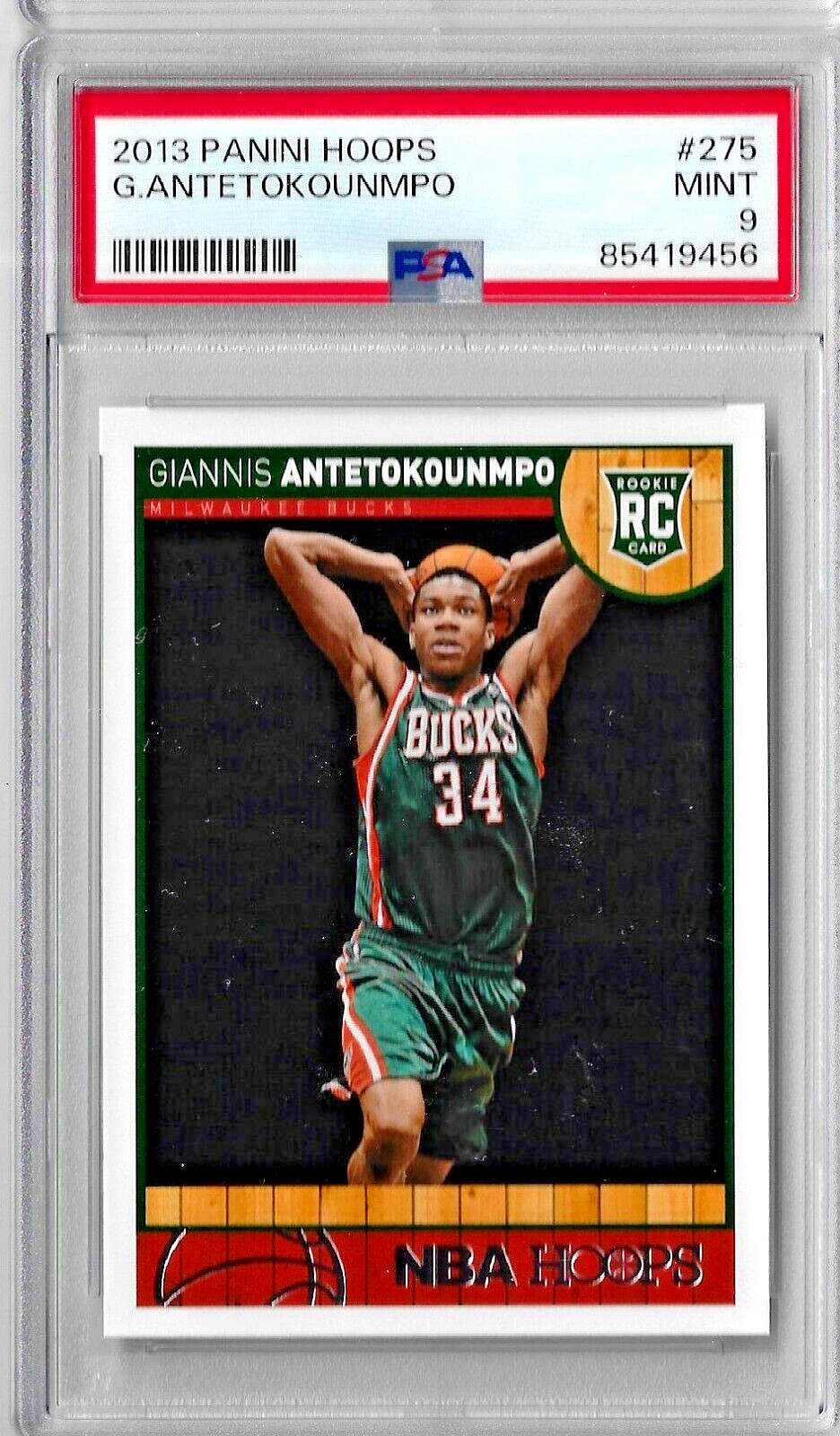 その他 2013 Giannis Antetokoumpo RC PSA 9 2013 Panini Hoops Giannis Antetokounmpo PSA 9 RC | eBay