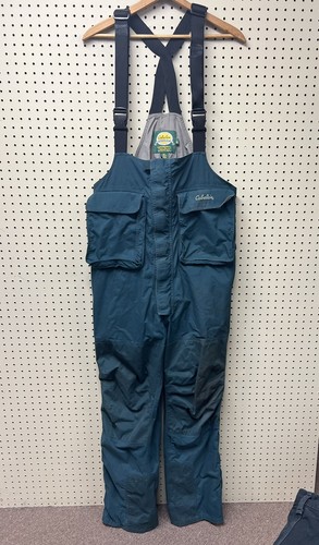 Cabela's Dry-Plus Bibs Hunter Green Mens Large Waterproof