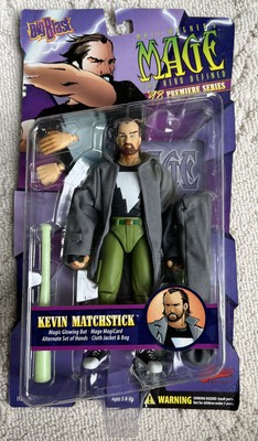KEVIN MATCHSTICK MAGE Variant Chase Figure w/Green Bat Sealed
