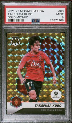 久保建英 Panini Mosaic Prizm PSA 10 2025年最新】Yahoo!オークション -久保建英(シングルカード)の