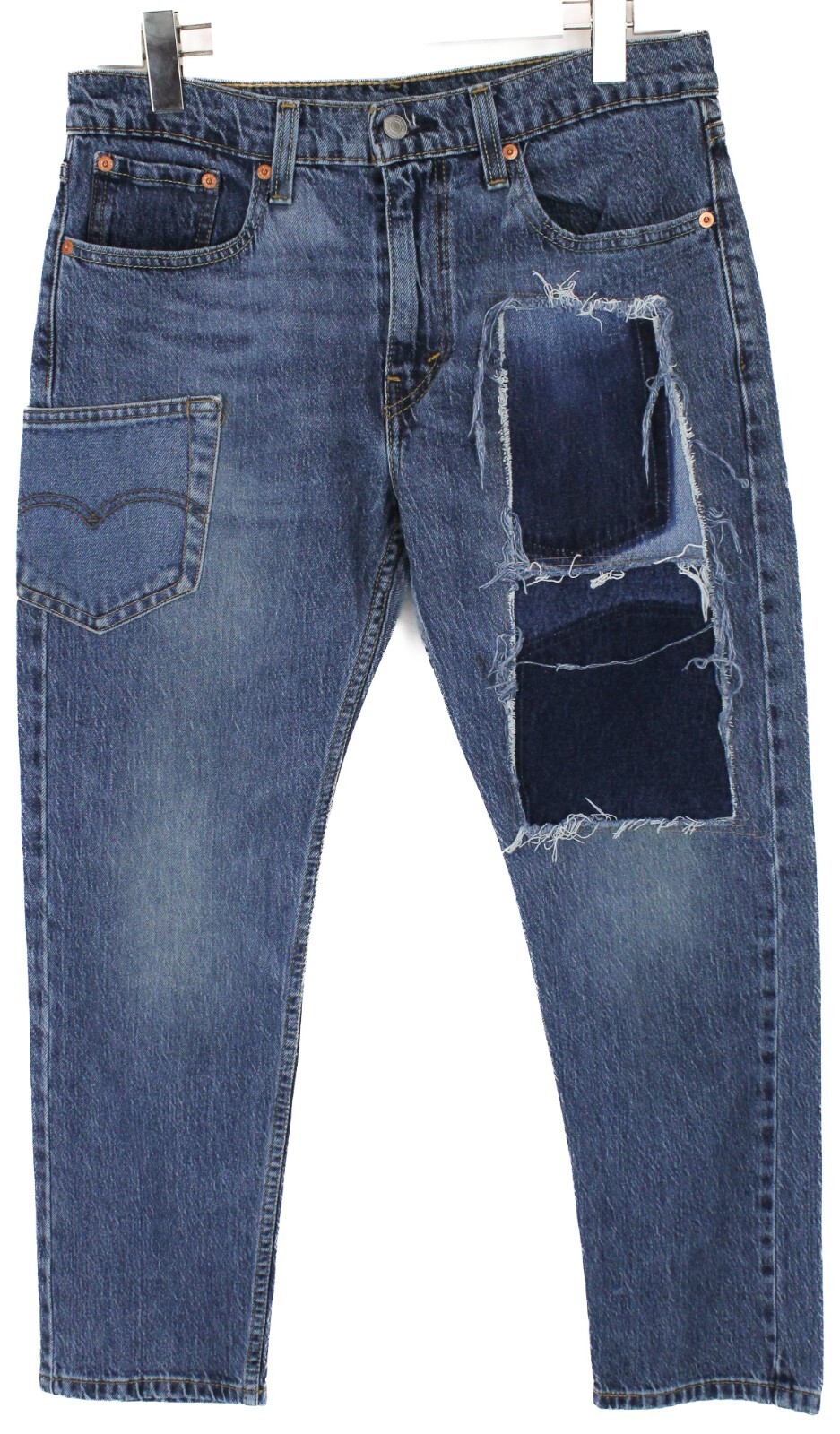 Levi's 502 Men's Jeans W32/L30 Refurbished New Patch Detail