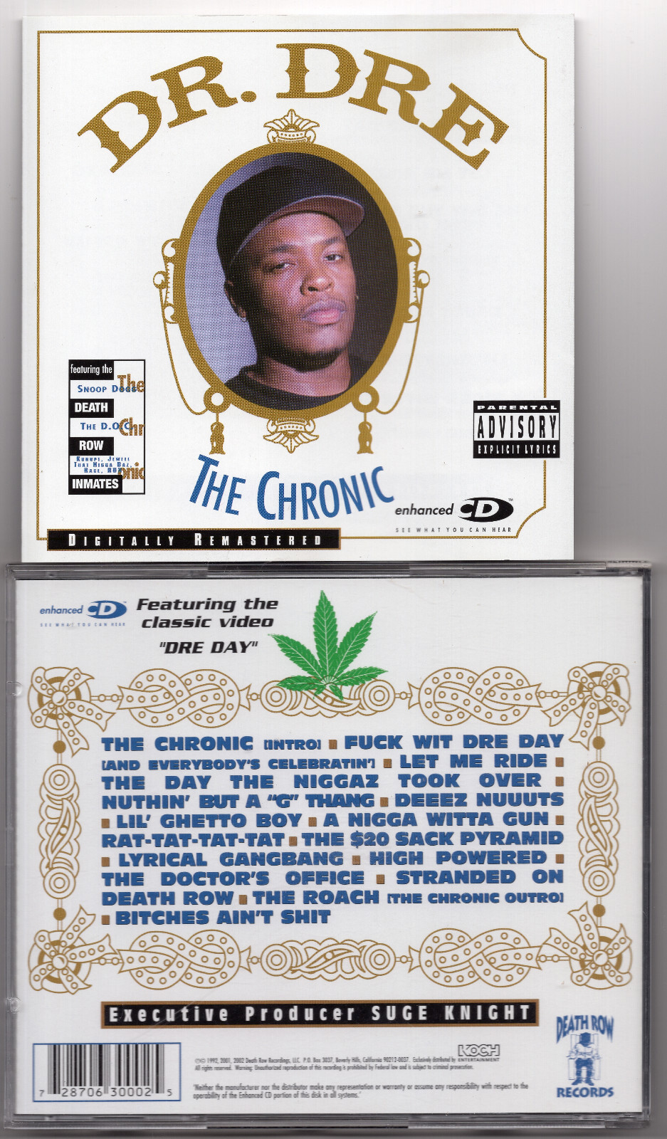 Dr. Dre- The Chronic, Snoop Dogg/D.O.C./Kurupt/Jewell Death