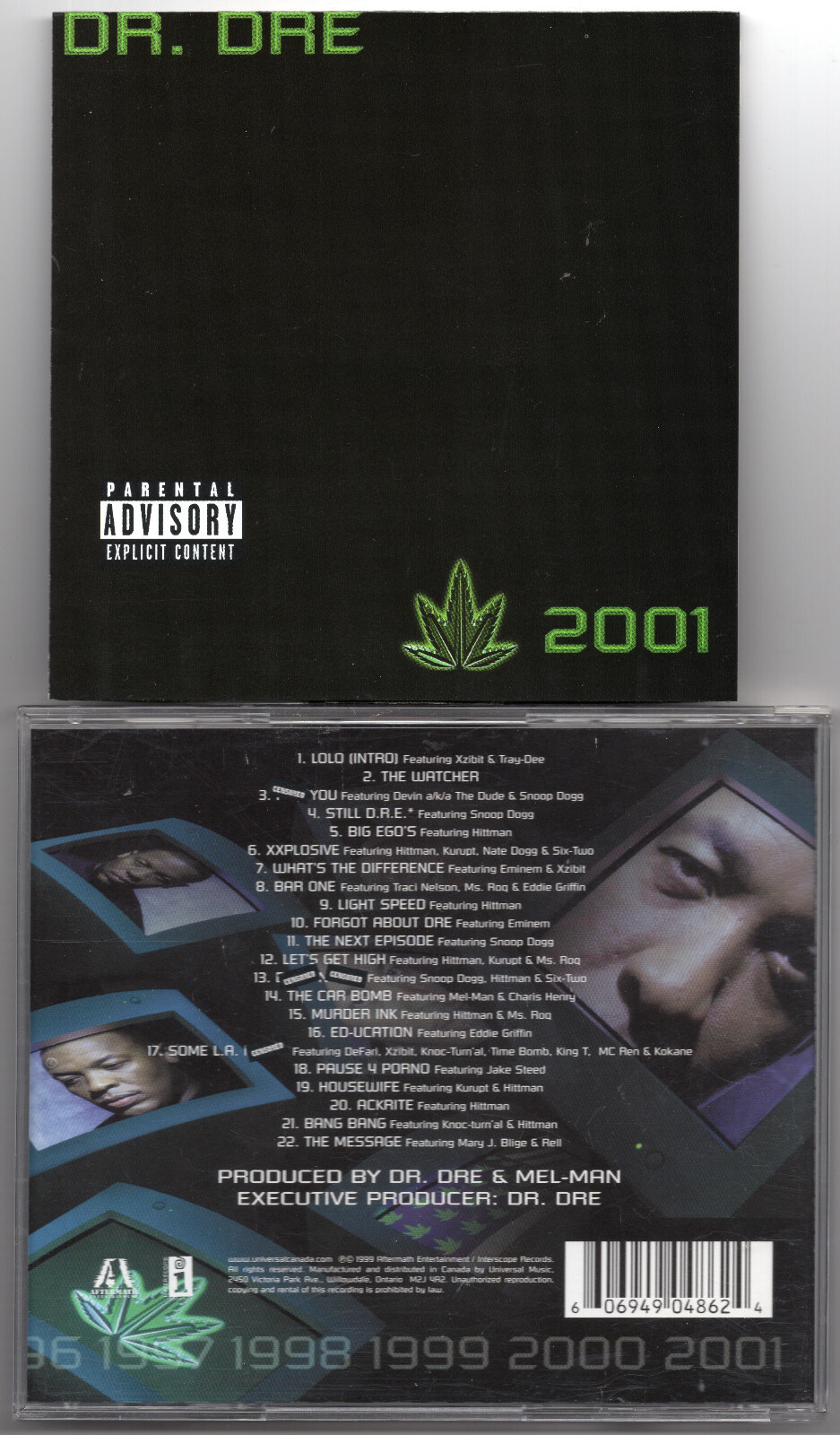 G-RAP / Dr. Dre – 2001 / 2LP UK盤 Amazon.com: 2001[2 LP][Instrumental]: CDs & Vinyl