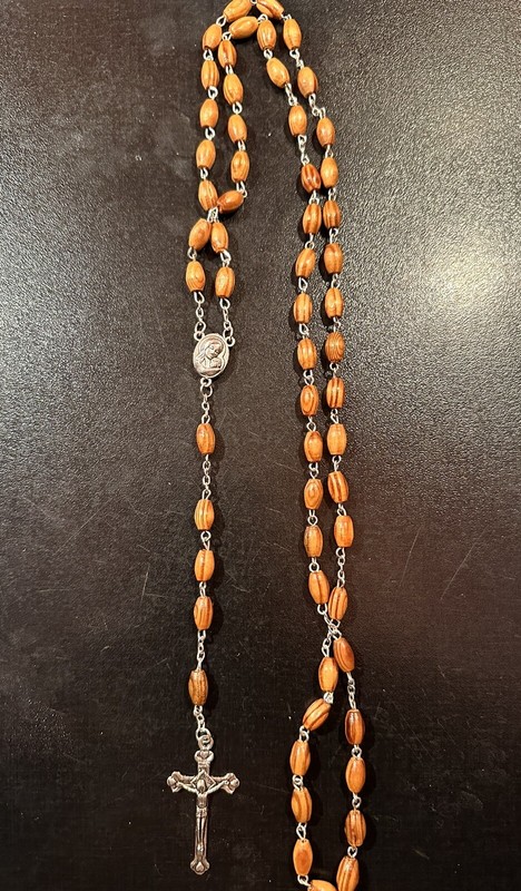 Rare Joli & Ancien Chapelet Religieux Rosary Rosario French Antique