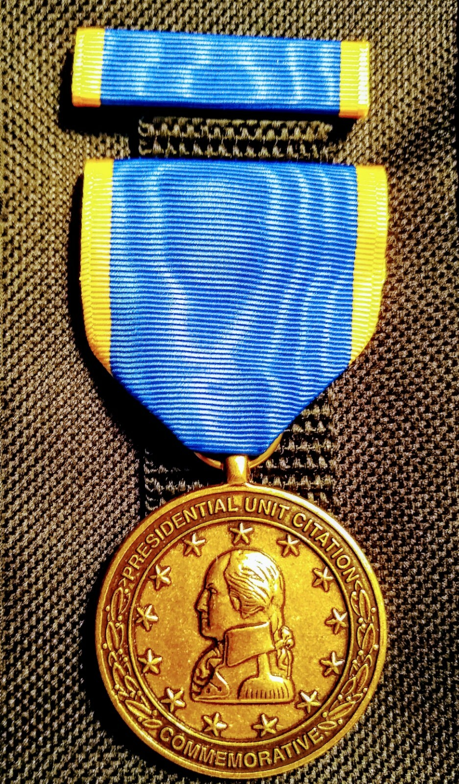 2 KOREAN WAR ERA USMC Service MEDALS with ribbons, COMBAT ACTION, PRES. UNIT