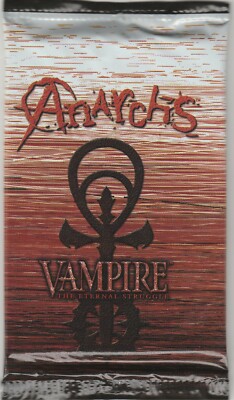 Sealed Unopened Booster Pack Anarchs Jyhad VTES