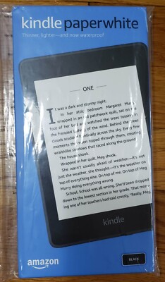 Amazon Paperwhite 10th Generation 8GB 6'' Wi-Fi eBook (Black Ad support) Open box