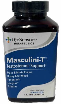 Life Seasons Masculini T 180 Capsules - EXP03/25+ #2575