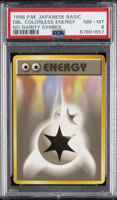 Double Colorless Energy PSA 8