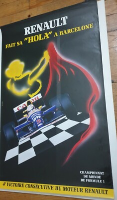 Renault fait ça hola à Barcelone Smati creativ vers 1995 Affiche Originale