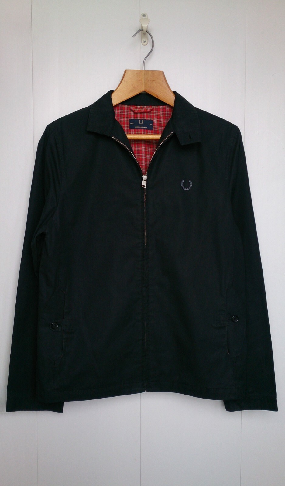 Fred Perry J2162 Seam Pocket Harrington Jacket Black 36 Fred Perry J2162 Seam Pocket Harrington Jacket Black 36