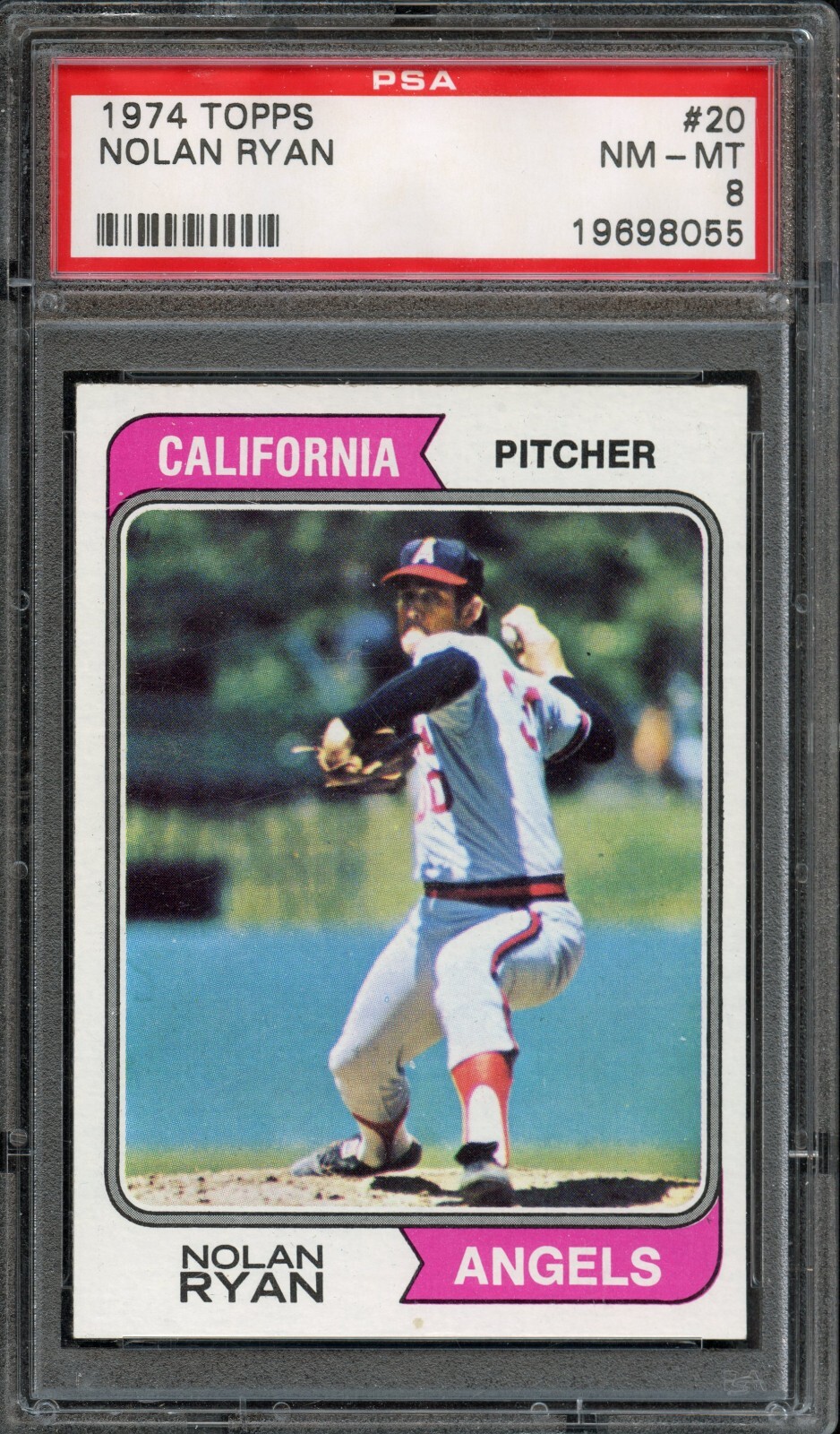 1974 Topps NOLAN RYAN PSA 8 ビンテージ MLB 1974 Topps NOLAN RYAN PSA 8 ビンテージ MLB 1974 Topps NOLAN