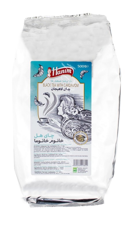 Hanim Schwarzer Loser Tee Mit Kardamom 500 G Lahijan Aus Lahijan