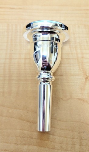 Schilke 69C4 Standard Series Tuba Mouthpiece - Silver Plated