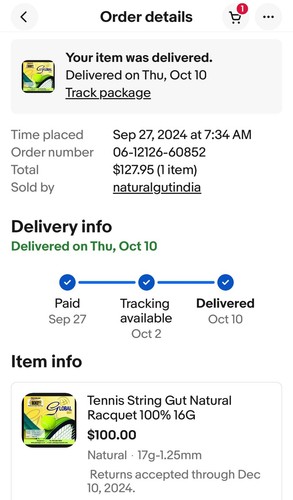 Item photo(s) from verified buyer
