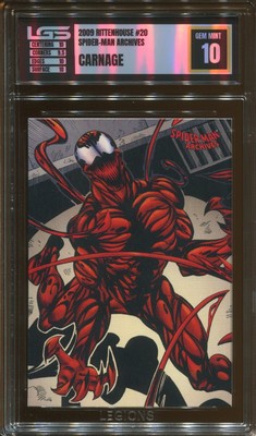 2009 RITTENHOUSE SPIDER-MAN ARCHIVES CARNAGE #20 LGS GEM MINT 10