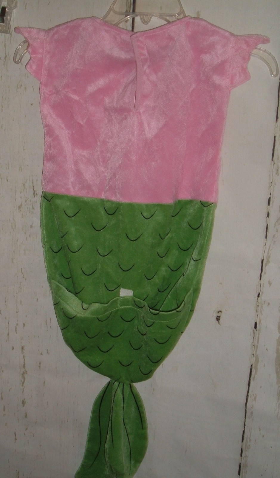 Baby Bunting Newborn Mermaid Costume Photo Prop Pink Green Halloween