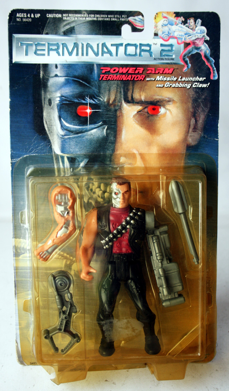 TERMINATOR ２shotgan Vintage 1992 Terminator 2 Battle Ready Terminator by Kenner
